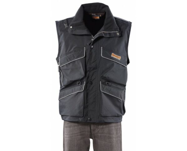 Veste fonctionnelle sans manches noire